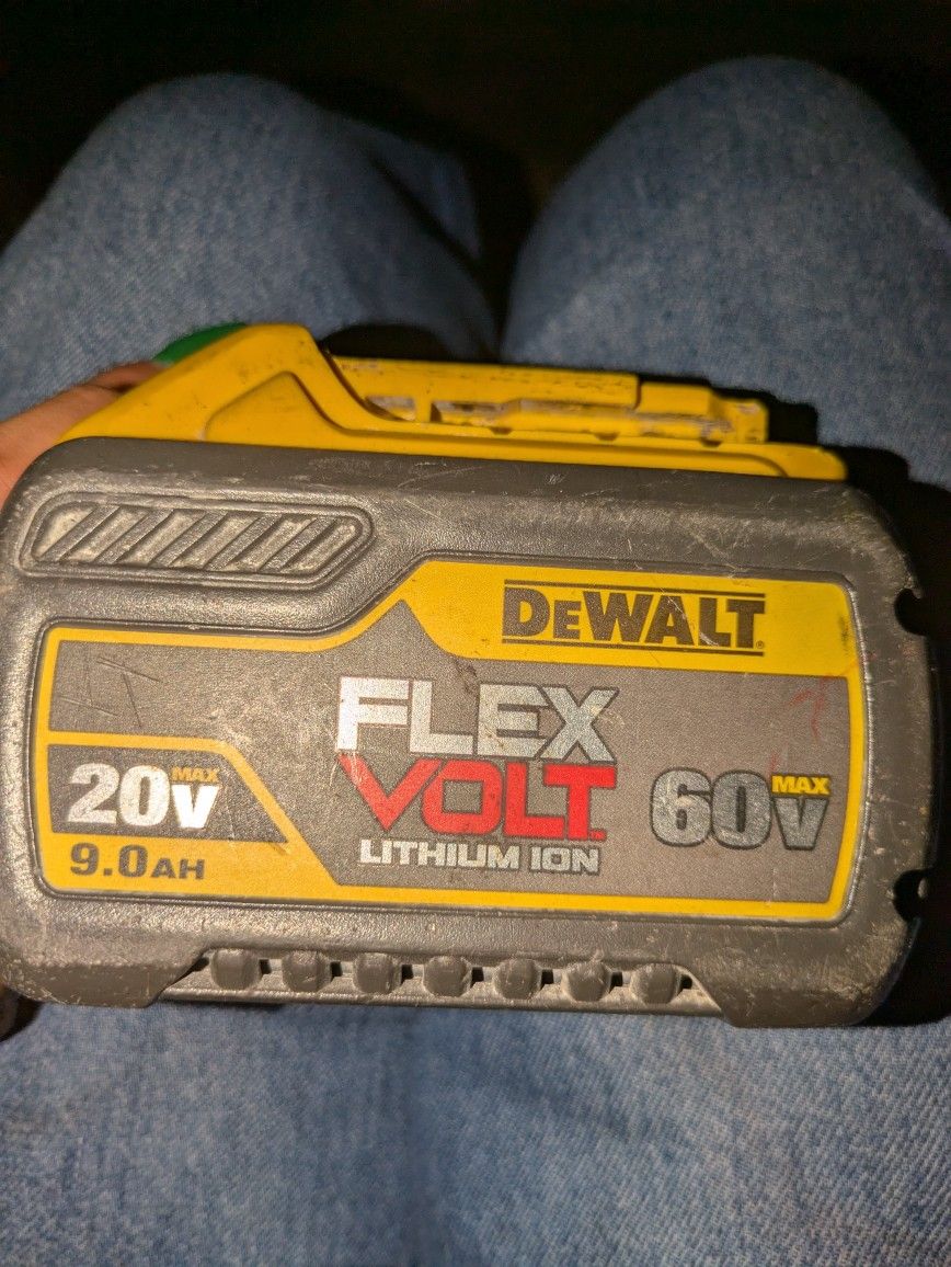 Dewalt 9ah Flex Volt Battery