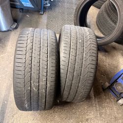 275/40/19 two tires used good condition