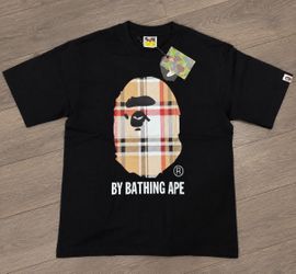 BAPE By Bathing Ape Plaid Graphic T-Shirt