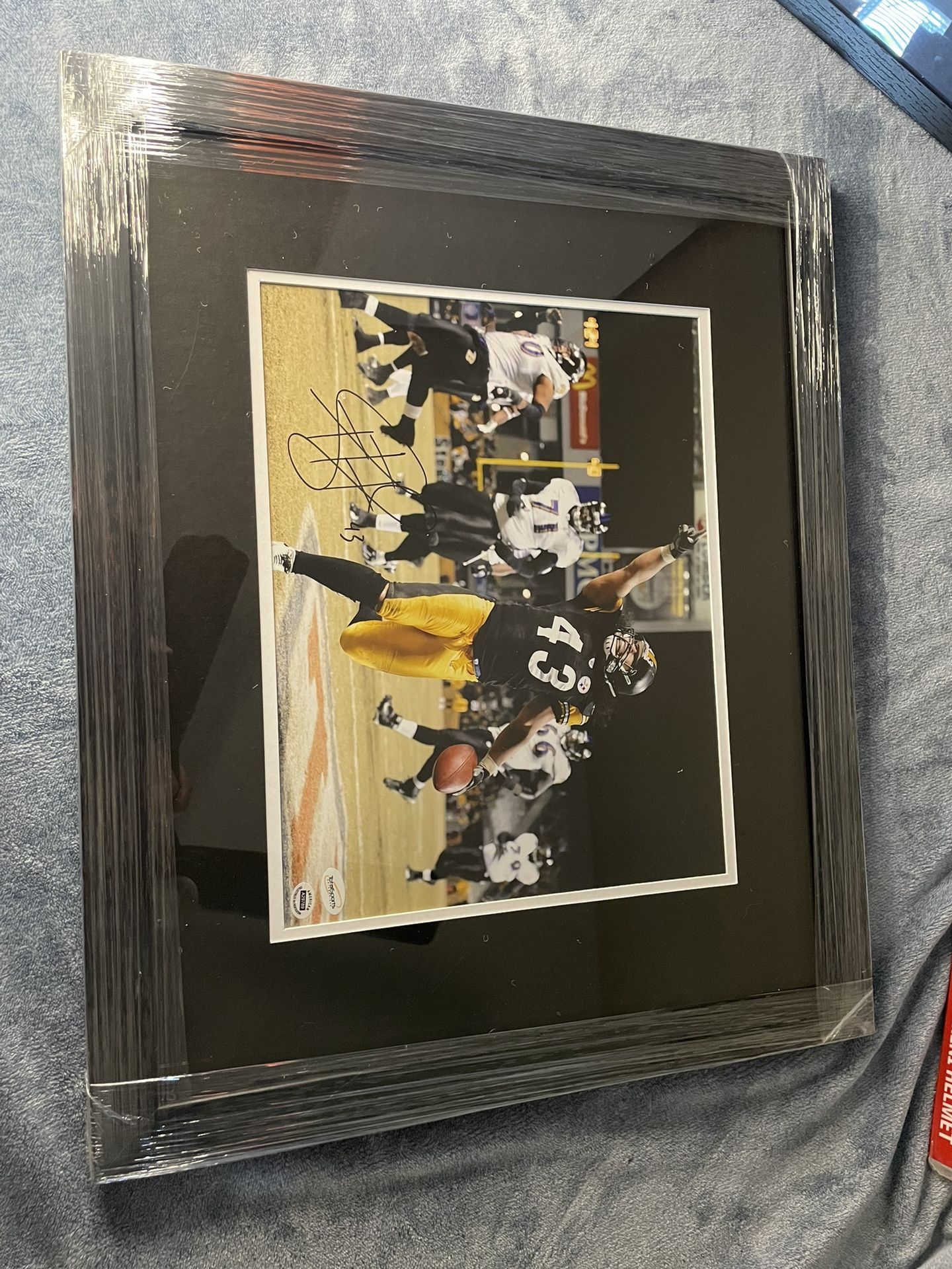 Steelers Troy Polamalu 11x13 Signed Photo COA.