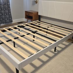 Queen Size Bed Frame with Headboard