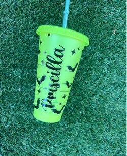 Halloween Starbucks cup