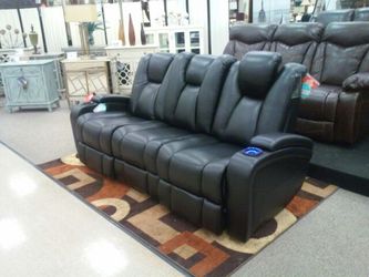 Brand New! Power Home Theater Seating with lights & USB ports