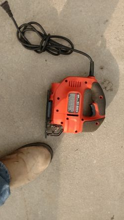 Black & Decker jig saw
