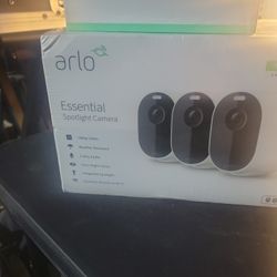 3 Arlo Security Camera/video Doorbell New In Box $260 for Both