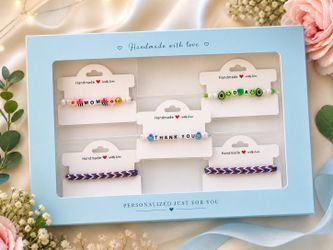 Customized Bracelet Set – Personalized Giftbox