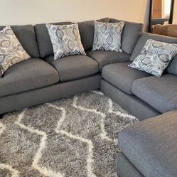 Gray Sectional Sofa
