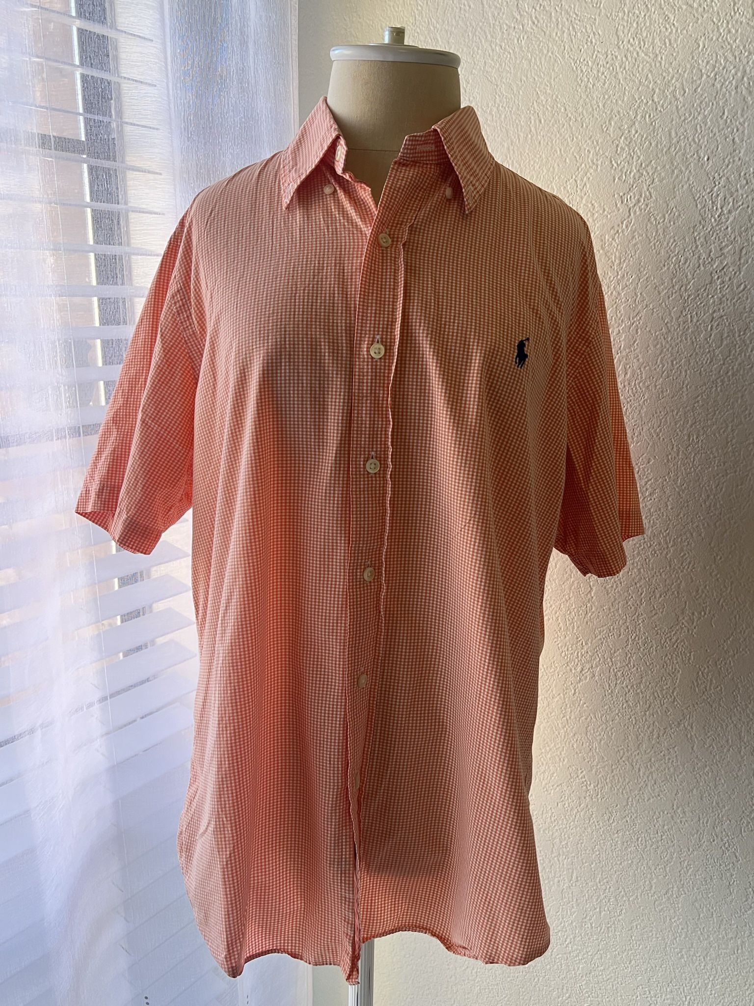 Polo Ralph Lauren short sleeve button down shirt