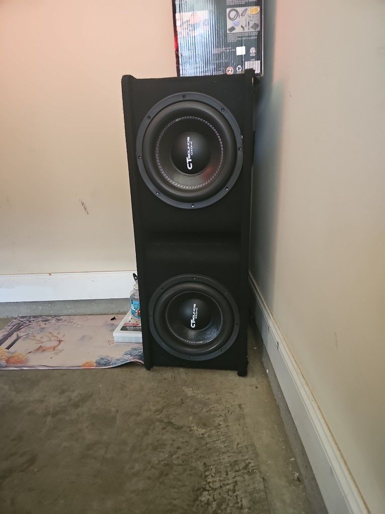12 Inch CT SOUND SUBS