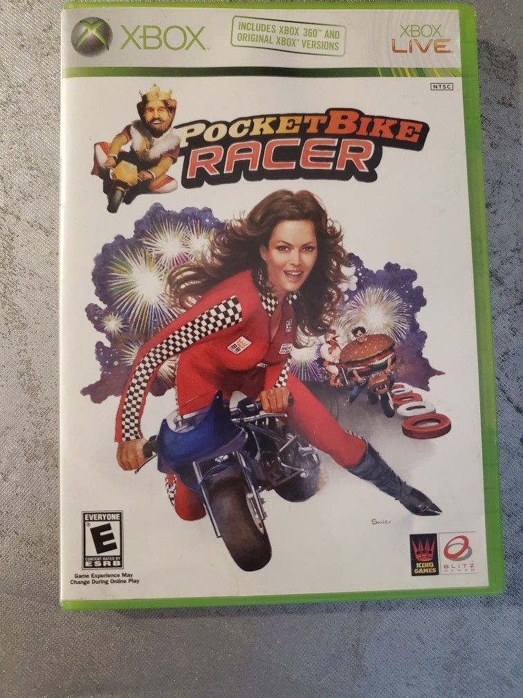 Pocketbike Racer (Microsoft Xbox 360, 2006) Burger King Promo video game