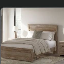 Cali King Bed, Mattress And Box Spring 