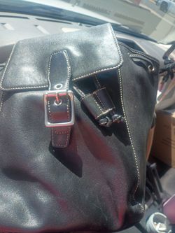 Like new Coach Back pack purse