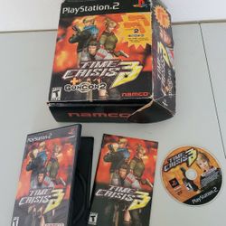Time Crisis 3 for PS2 *CIB* 