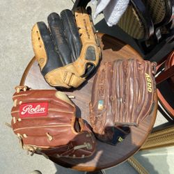 Baseball gloves