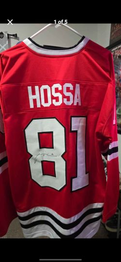 Hossa Blackhawks Signed Jersey