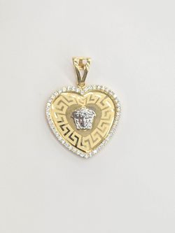 10k Real Gold Heart Pendant