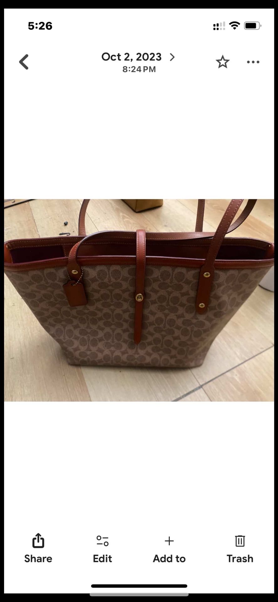 Coach Purse