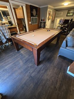 8' Spencer Marston Modern Pool Table