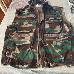 Camouflage vest