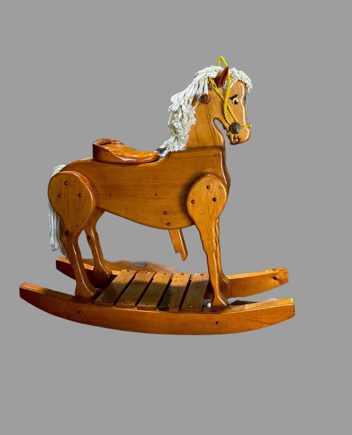 Little Wooden Rocking Pony For Kids