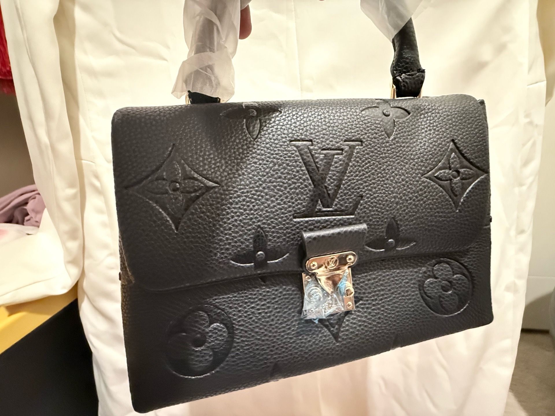 Black l $v bag