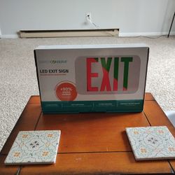 Led Exit Sign 