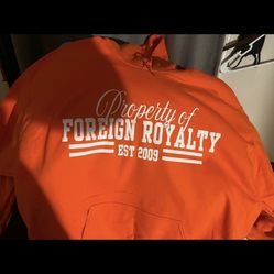 Custom Foreign Royalty hoodie