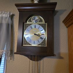 Seth Thomas Weight Driven Wall Clock 