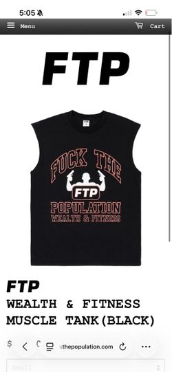 FTP wealth & fitness muscle tank