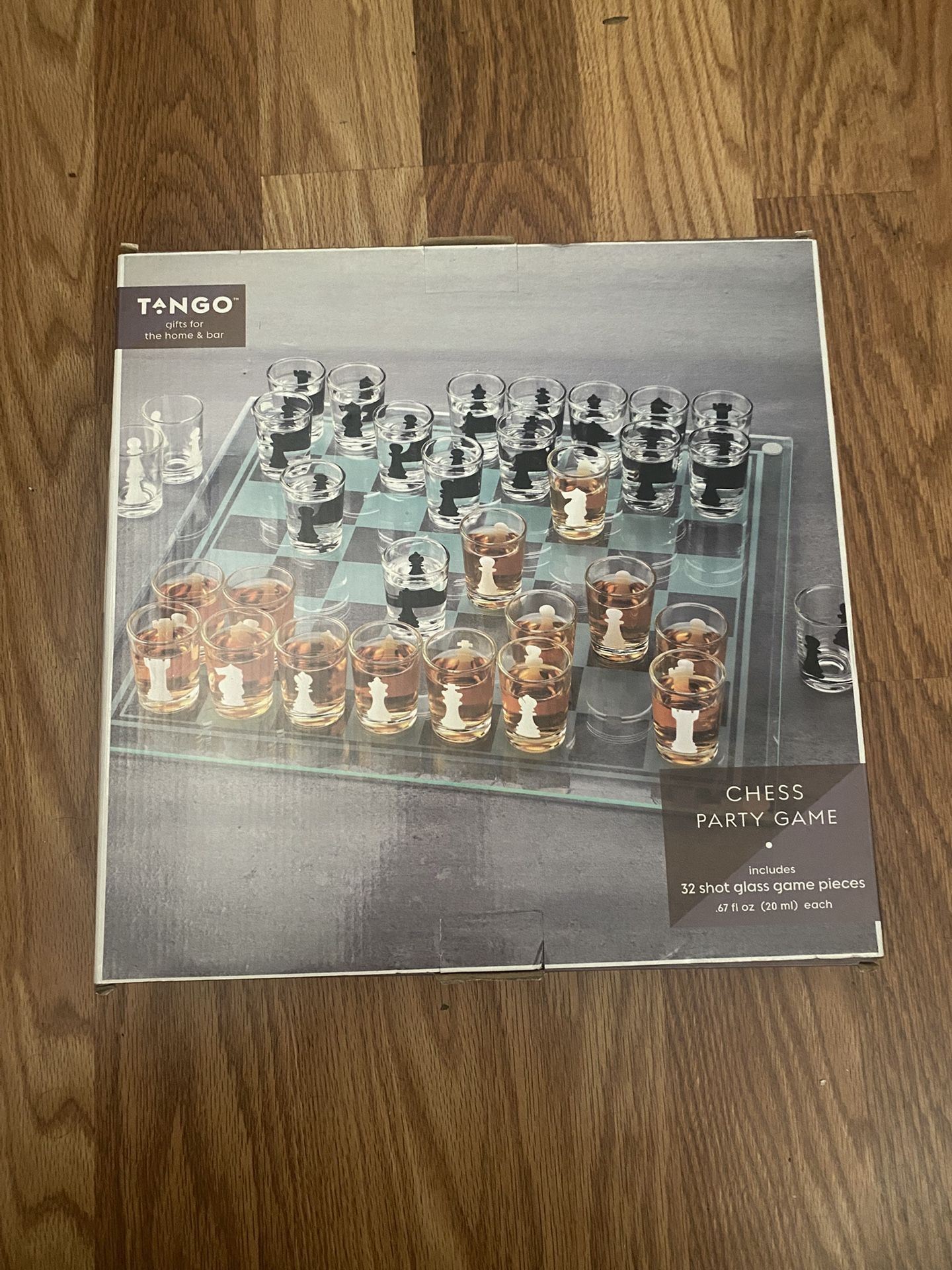 Shot Glass Chess Game
