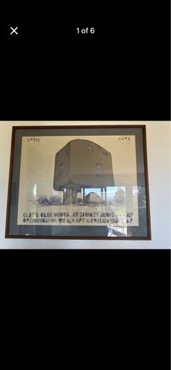 1967 Claes Oldenburg Sidney Janis Gallery Exhibition Print - Framed