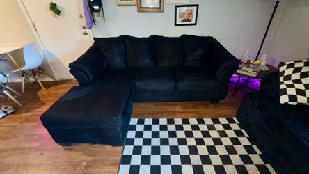 Black Couch- Great Condition