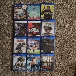 PS5 and PS4 Games