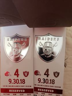 Tickets $180 for the pair. Section 312
