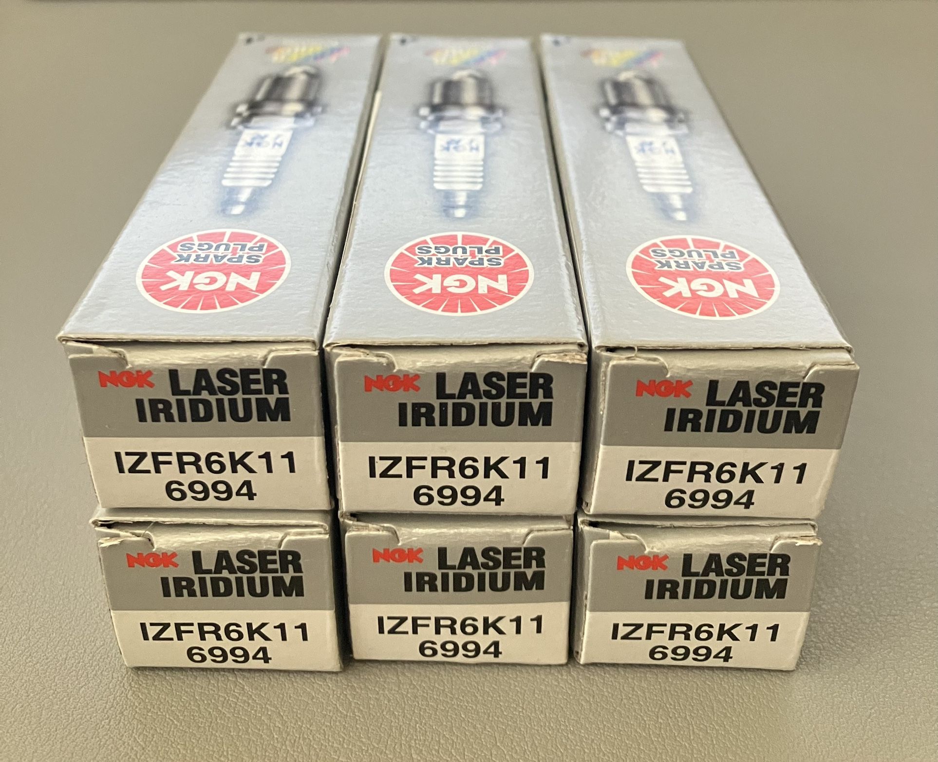 6994 IZFR6K11 NGK Spark Plugs - NGK Laser Iridium Spark Plug - 6 Pack