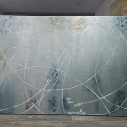 Large Abstract Art Painting 72x48