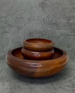 Wood Bowl Set