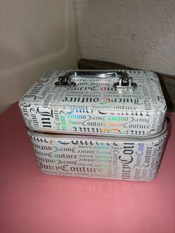 Juicy couture makeup bag