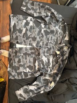 OBO BAPE thin button up jacket/shirt