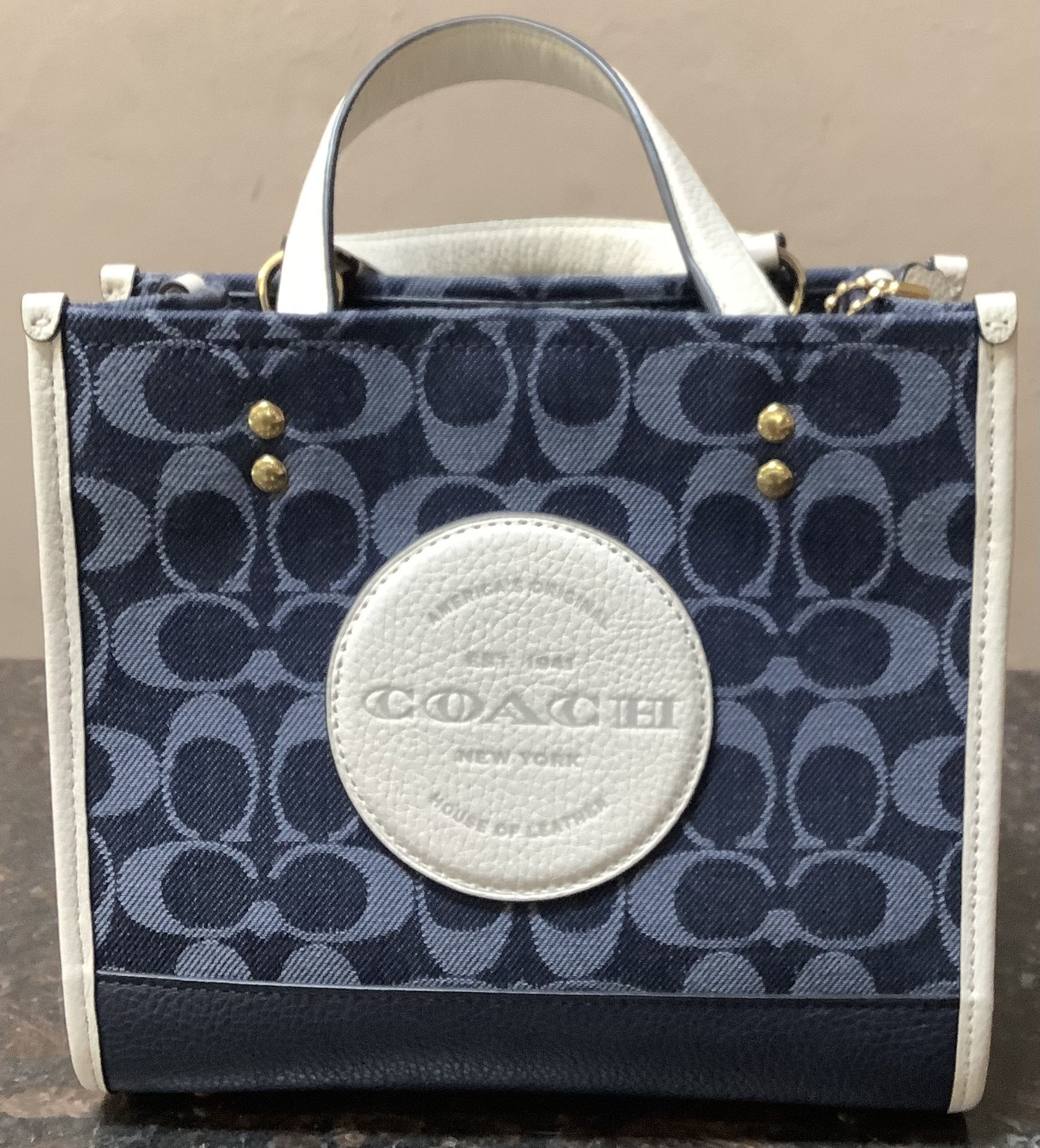 Coach Blue Bag
