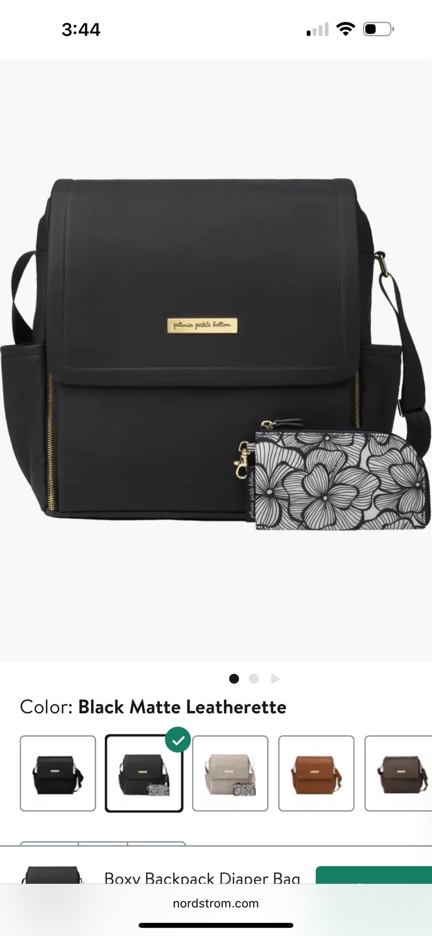 Petunia Pickle Boxy Backpack Diaper Bag - Main Image