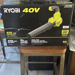 Ryobi 40v Blower