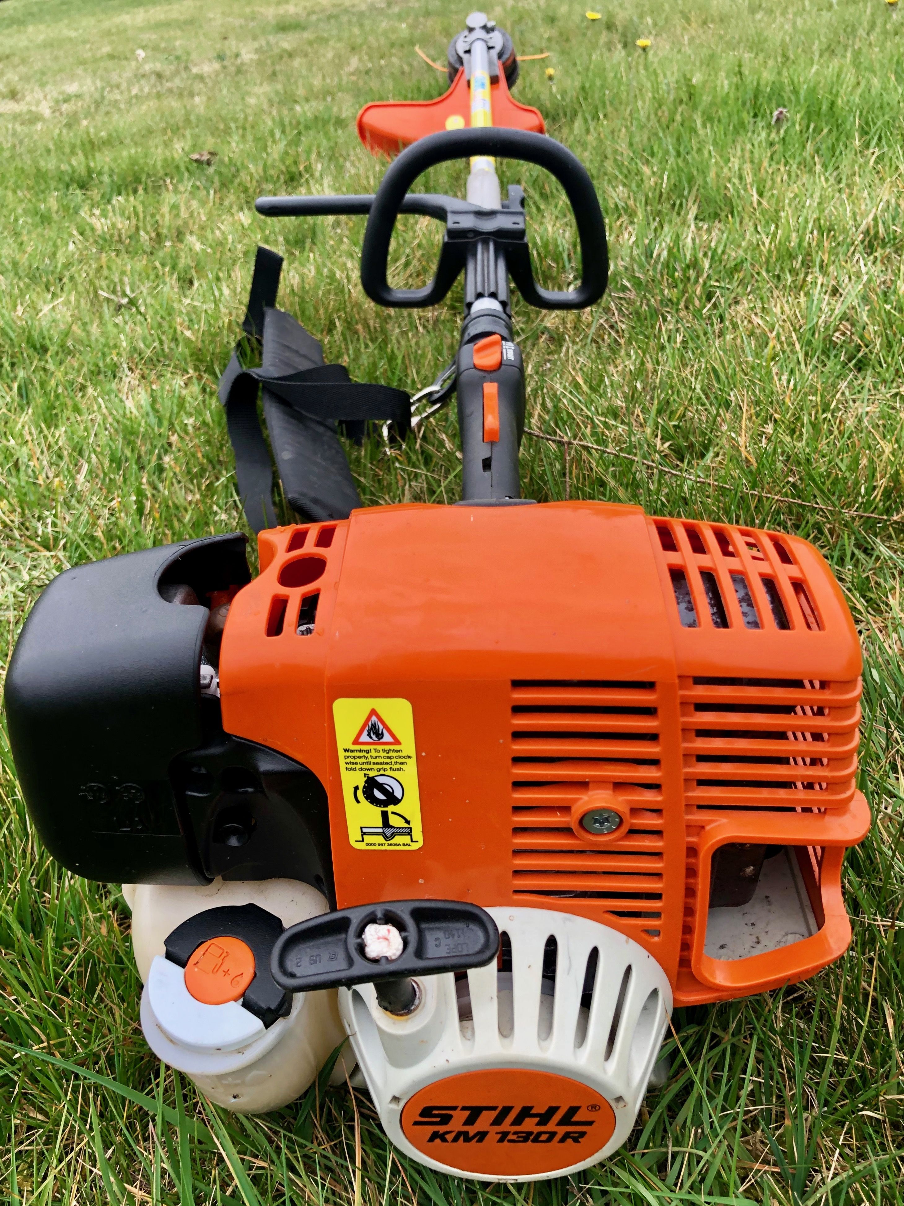 Stihl KM 130 R Kombi System Power Head & Line Trimmer Attachment