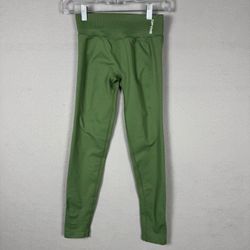 DFYNE Women's Medium Green Leggings NWOT