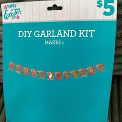 Happy Easter DIY Garland Kit NEW 