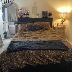 Bed frame With Headboard