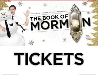 Book of Mormon - 2 Tickets - Eugene O’Neill Theater