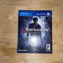 Uncharted 4 Brand New Sealed