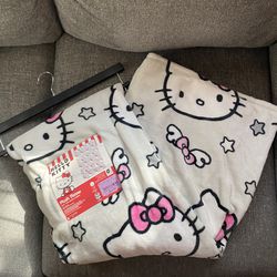 Hello Kitty Angel Burlington Throw Blanket