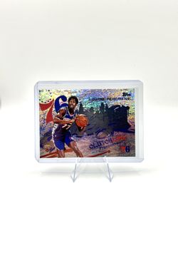 2025-26 Topps Basketball - VJ Edgecombe Clutch City Prospects Sand Glitter (RC)